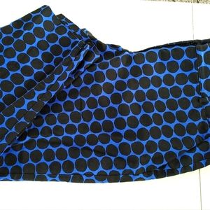 Blue and Black Capri pants